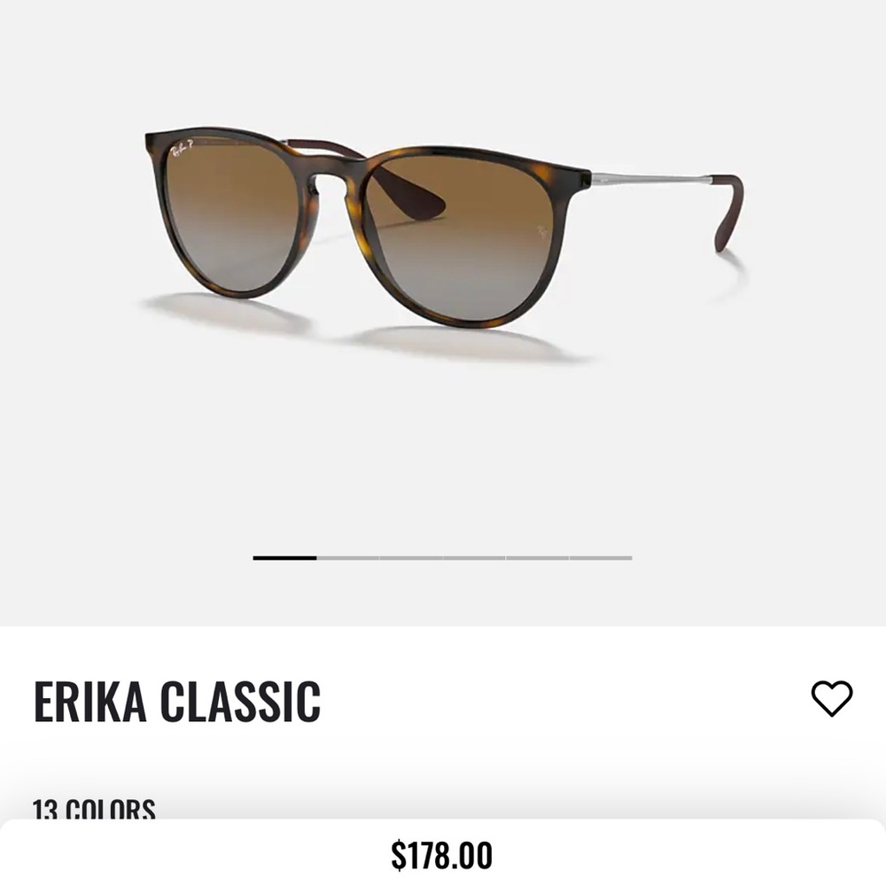 Authentic Unisex Ray Bans Erika Classic RB4171 710/T5 54-18